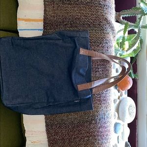 Maika Denim Tote Bag